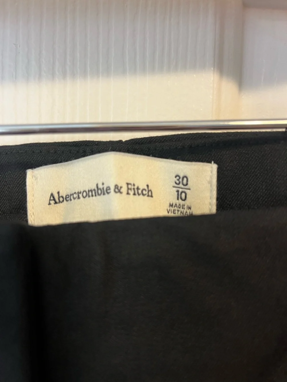 NWT Abercrombie & Fitch Curve Love Women's Black High-Waisted Boot Cut Pants - Picture 11 of 11